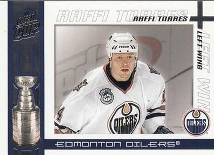 #44 Raffi Torres - Edmonton Oilers - 2003-04 Pacific Quest for the Cup Hockey