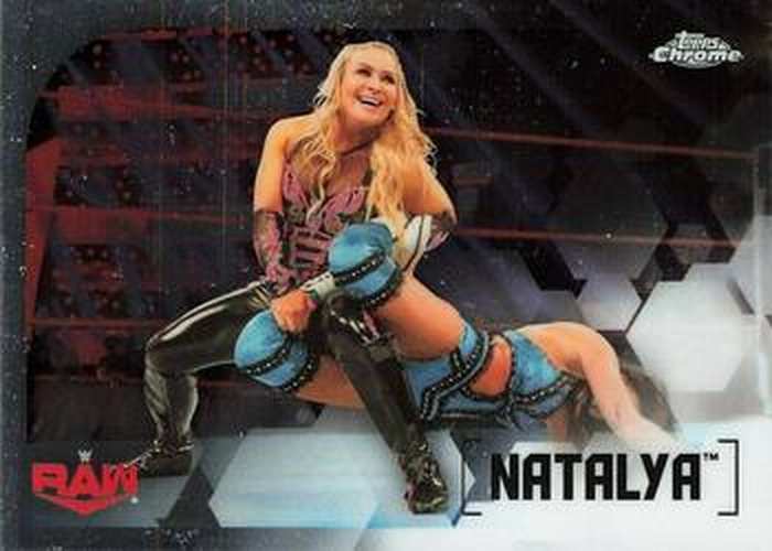 #44 Natalya - 2020 Topps WWE Chrome Wrestling
