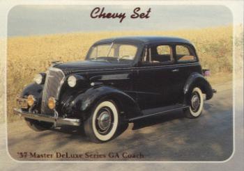 #44 37 Master DeLuxe Series GA Coach - 1992 Collect-A-Card Chevy