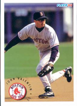 #44 John Valentin - Boston Red Sox - 1994 Fleer Baseball