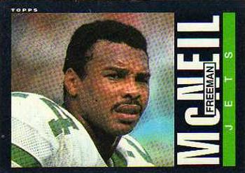 #344 Freeman McNeil - New York Jets - 1985 Topps Football