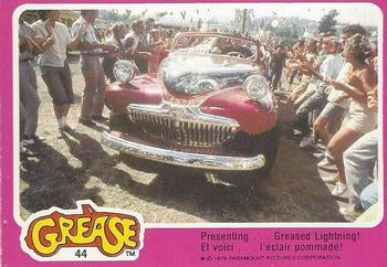 #44 Presenting...Greased Lightning! - 1978 O-Pee-Chee Grease