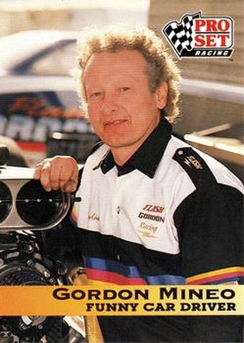 #44 Gordon Mineo - 1992 Pro Set NHRA Racing