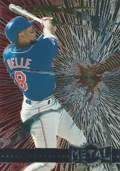 #44 Albert Belle - Cleveland Indians - 1996 Metal Universe Baseball