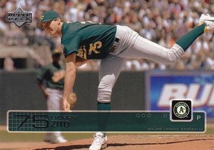 #44 Barry Zito - Oakland Athletics - 2003 Upper Deck Baseball