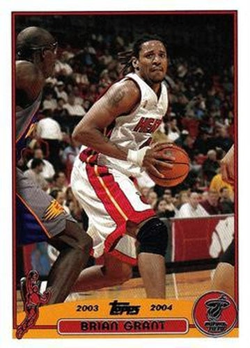 #44 Brian Grant - Miami Heat - 2003-04 Topps Basketball