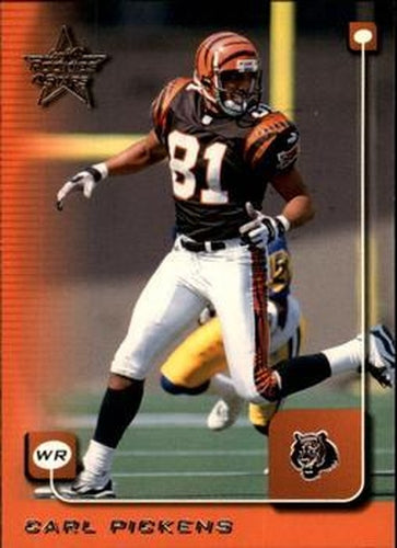 #44 Carl Pickens - Cincinnati Bengals - 1999 Leaf Rookies & Stars Football