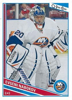 #44 Evgeni Nabokov - New York Islanders - 2013-14 O-Pee-Chee Hockey