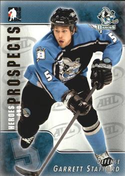 #44 Garrett Stafford - Cleveland Barons - 2004-05 In The Game Heroes and Prospects Hockey