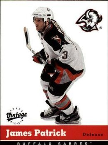 #44 James Patrick - Buffalo Sabres - 2000-01 Upper Deck Vintage Hockey