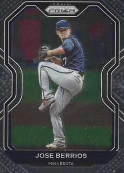 #44 Jose Berrios - Minnesota Twins - 2021 Panini Prizm Baseball