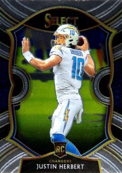 #44 Justin Herbert - Los Angeles Chargers - 2020 Panini Select Football