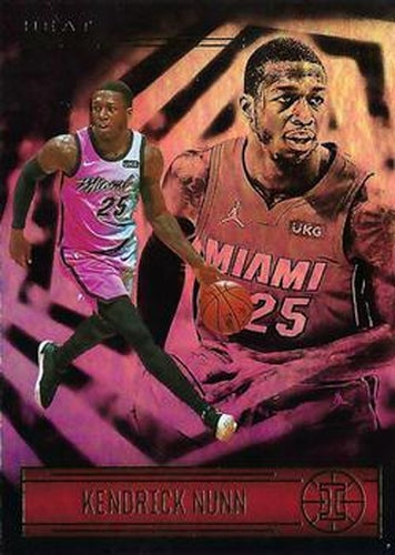#44 Kendrick Nunn - Miami Heat - 2020-21 Panini Illusions Basketball