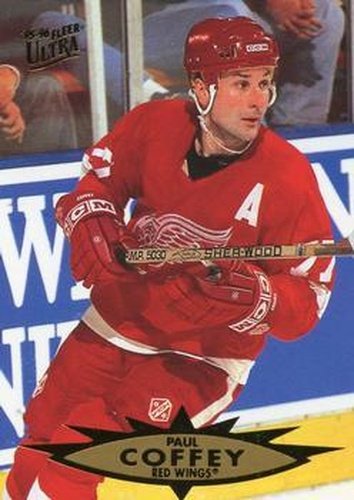 #44 Paul Coffey - Detroit Red Wings - 1995-96 Ultra Hockey