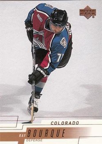 #44 Ray Bourque - Colorado Avalanche - 2000-01 Upper Deck Hockey