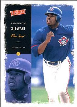 #44 Shannon Stewart - Toronto Blue Jays - 2000 Upper Deck Victory Baseball