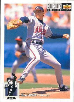 #44 Steve Avery - Atlanta Braves - 1994 Collector's Choice Baseball