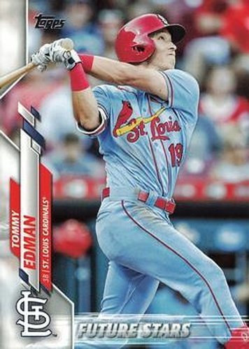 #44 Tommy Edman - St. Louis Cardinals - 2020 Topps Baseball