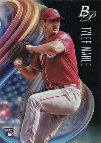 #44 Tyler Mahle - Cincinnati Reds - 2018 Bowman Platinum Baseball