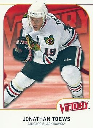 #44 Jonathan Toews - Chicago Blackhawks - 2009-10 Upper Deck Victory Hockey