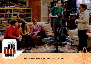 #44 Scavenger Hunt Fun! - 2016 Cryptozoic The Big Bang Theory Seasons 6 & 7