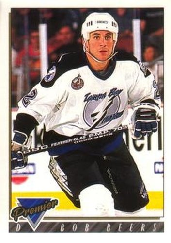 #44 Bob Beers - Tampa Bay Lightning - 1993-94 O-Pee-Chee Premier Hockey