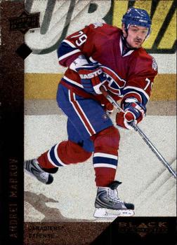 #44 Andrei Markov - Montreal Canadiens - 2009-10 Upper Deck Black Diamond Hockey