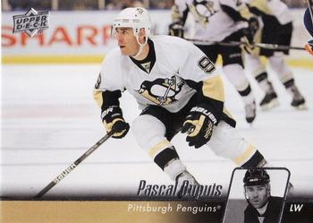 #44 Pascal Dupuis - Pittsburgh Penguins - 2010-11 Upper Deck Hockey