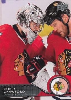 #44 Corey Crawford - Chicago Blackhawks - 2014-15 Upper Deck Hockey