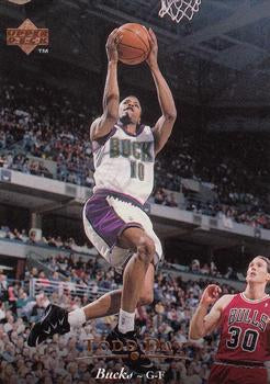 #44 Todd Day - Milwaukee Bucks - 1995-96 Upper Deck Basketball