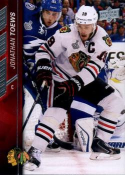 #44 Jonathan Toews - Chicago Blackhawks - 2015-16 Upper Deck Hockey