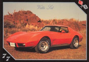 #44 1977 Corvette Sport Coupe - 1991 Collect-A-Card Vette Set