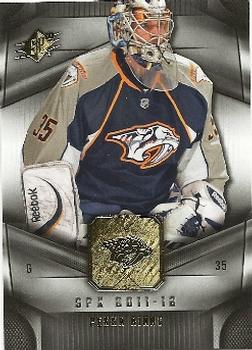 #44 Pekka Rinne - Nashville Predators - 2011-12 SPx Hockey