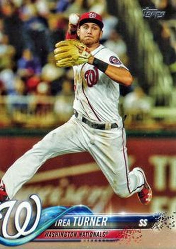 #44 Trea Turner - Washington Nationals - 2018 Topps Baseball