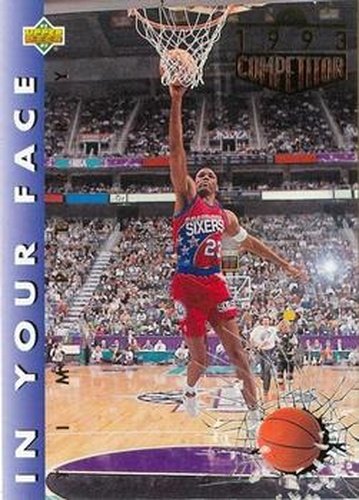 #450 Tim Perry - Philadelphia 76ers - 1992-93 Upper Deck Basketball