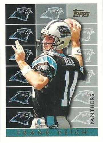 #450 Frank Reich - Carolina Panthers - 1995 Topps Football
