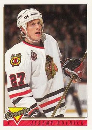 #450 Jeremy Roenick - Chicago Blackhawks - 1993-94 Topps Premier Hockey