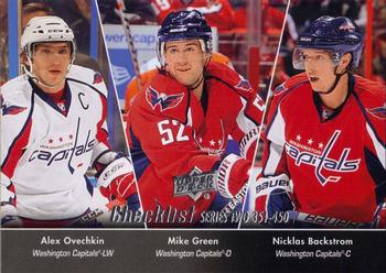 #450 Alex Ovechkin / Mike Green / Nicklas Backstrom - Washington Capitals - 2010-11 Upper Deck Hockey