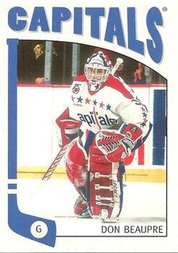 #450 Don Beaupre - Washington Capitals - 2004-05 In The Game Franchises US East Hockey