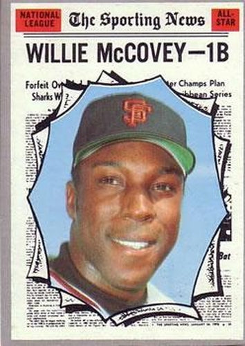 #450 Willie McCovey - San Francisco Giants - 1970 Topps Baseball