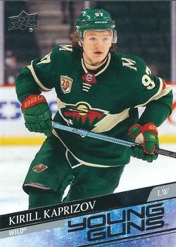 #451 Kirill Kaprizov - Minnesota Wild - 2020-21 Upper Deck Hockey