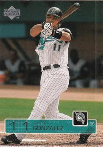 #451 Alex Gonzalez - Florida Marlins - 2003 Upper Deck Baseball