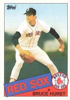#451 Bruce Hurst - Boston Red Sox - 1985 Topps Baseball