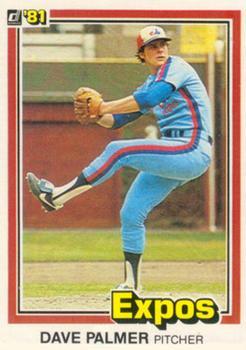 #451 Dave Palmer - Montreal Expos - 1981 Donruss Baseball