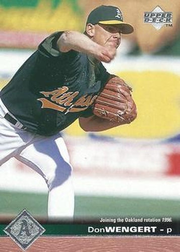 #451 Don Wengert - Oakland Athletics - 1997 Upper Deck Baseball