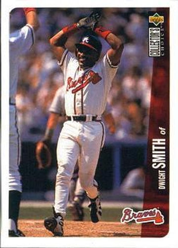 #451 Dwight Smith - Atlanta Braves - 1996 Collector's Choice Baseball