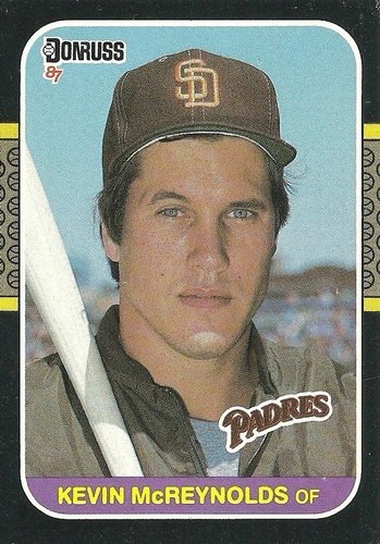 #451 Kevin McReynolds - San Diego Padres - 1987 Donruss Baseball