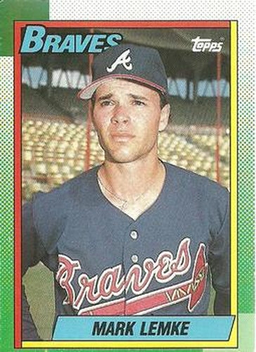 #451 Mark Lemke - Atlanta Braves - 1990 O-Pee-Chee Baseball