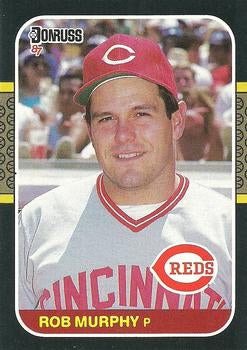 #452 Rob Murphy - Cincinnati Reds - 1987 Donruss Baseball