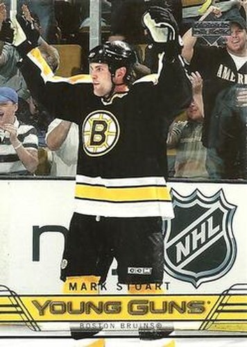 #452 Mark Stuart - Boston Bruins - 2006-07 Upper Deck Hockey
